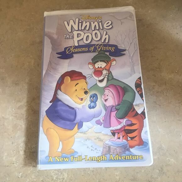 Disney Other - Winnie the Pooh Seasons of Giving Walt Disney VHS Tape